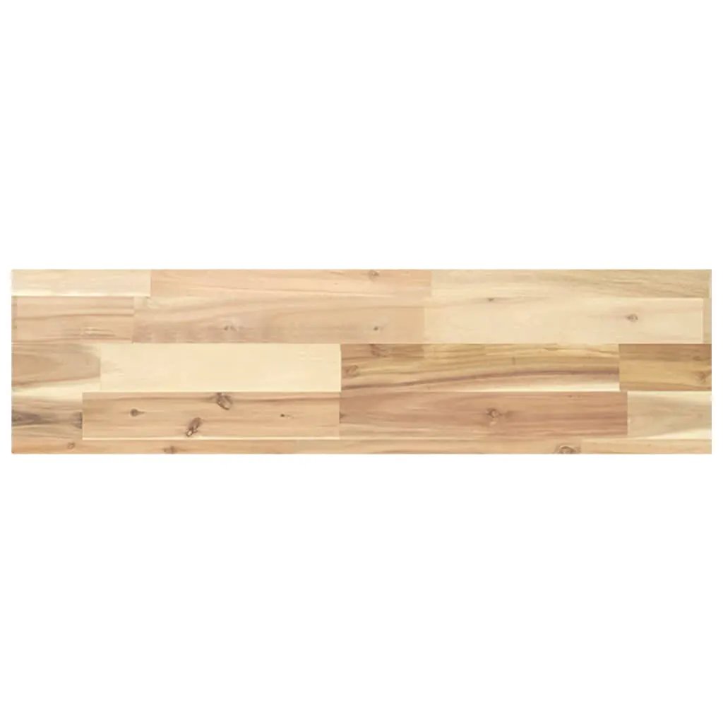 Tischplatte 80x20x4 cm aus Massivholz Akazie, rechteckig, vidaXL