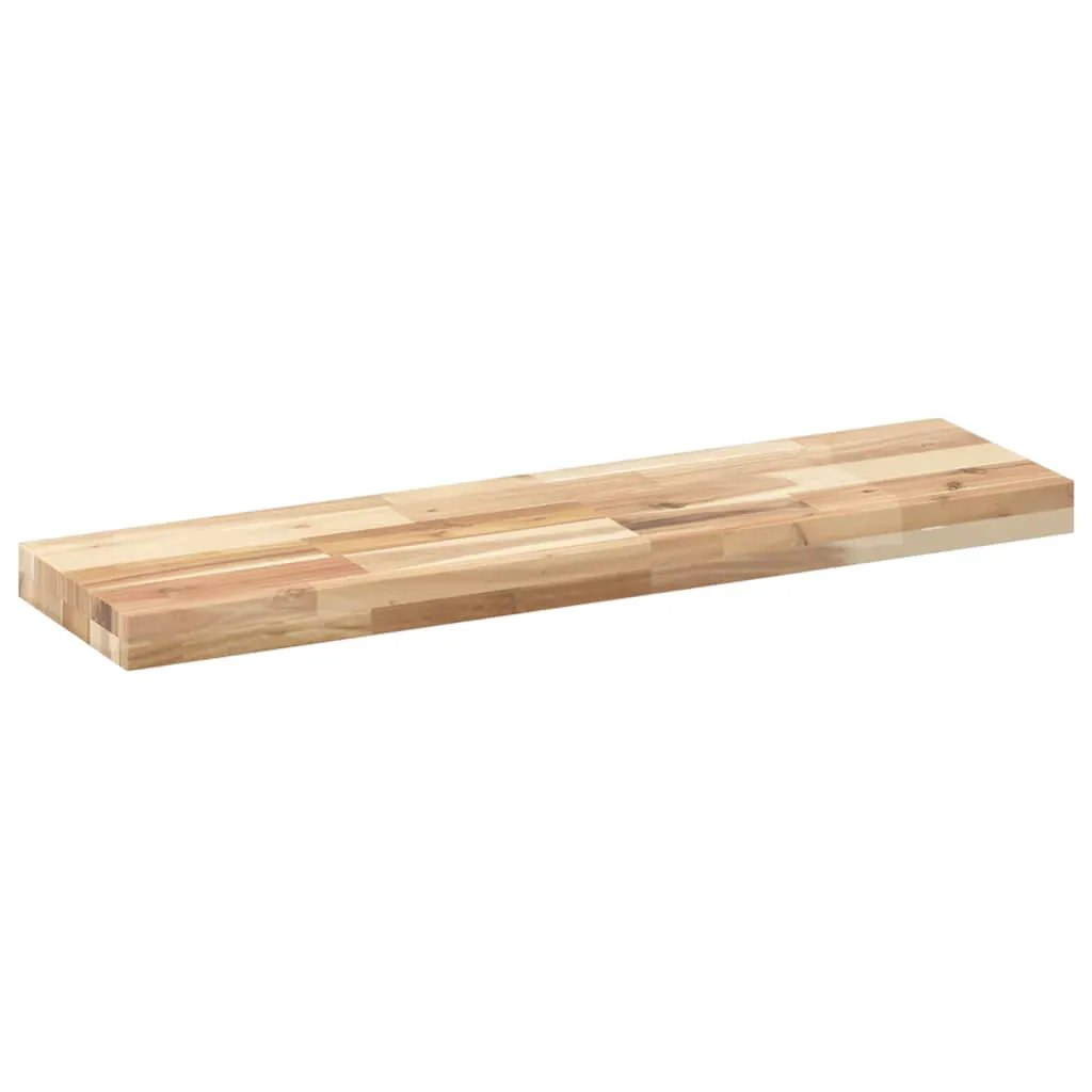 Tischplatte 80x20x4 cm aus Akazien-Massivholz, rechteckig, vidaXL