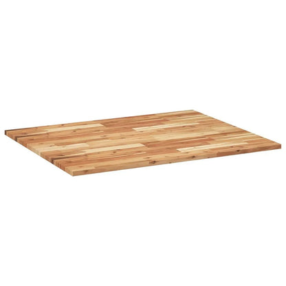 Tischplatte Rechteckig 100x80x2 cm Massivholz Akazie vidaXL