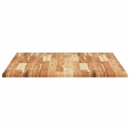Tischplatte Rechteckig 100x80x2 cm aus Massivholz Akazie vidaXL