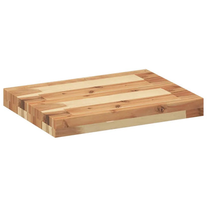 Tischplatte 40x30x4 cm aus Akazie, rechteckig, massives Holz, vidaXL
