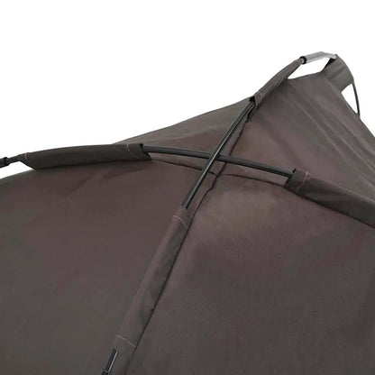 Hundebett Braun 122 x 93 x 106,5 cm mit Stahlrahmen