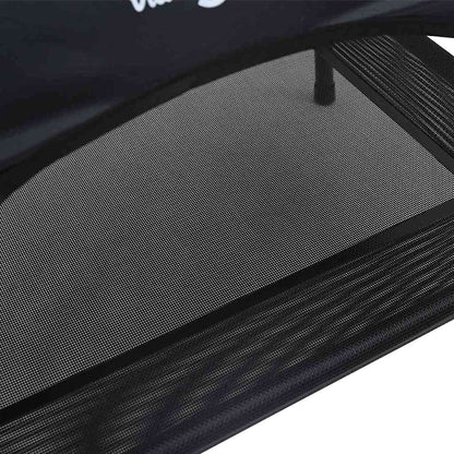 Hundebett 63 x 49,5 x 60 cm Stahl Schwarz von vidaXL