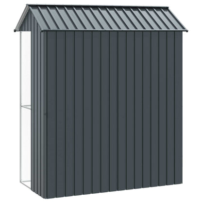 Vogelkäfig 215 X 110 X 247 Cm Verzinkter Stahl