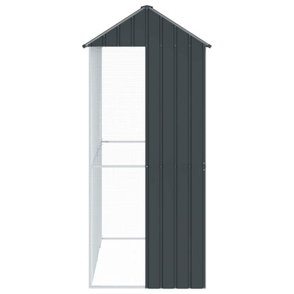 Vogelkäfig 215 X 110 X 247 Cm Verzinkter Stahl