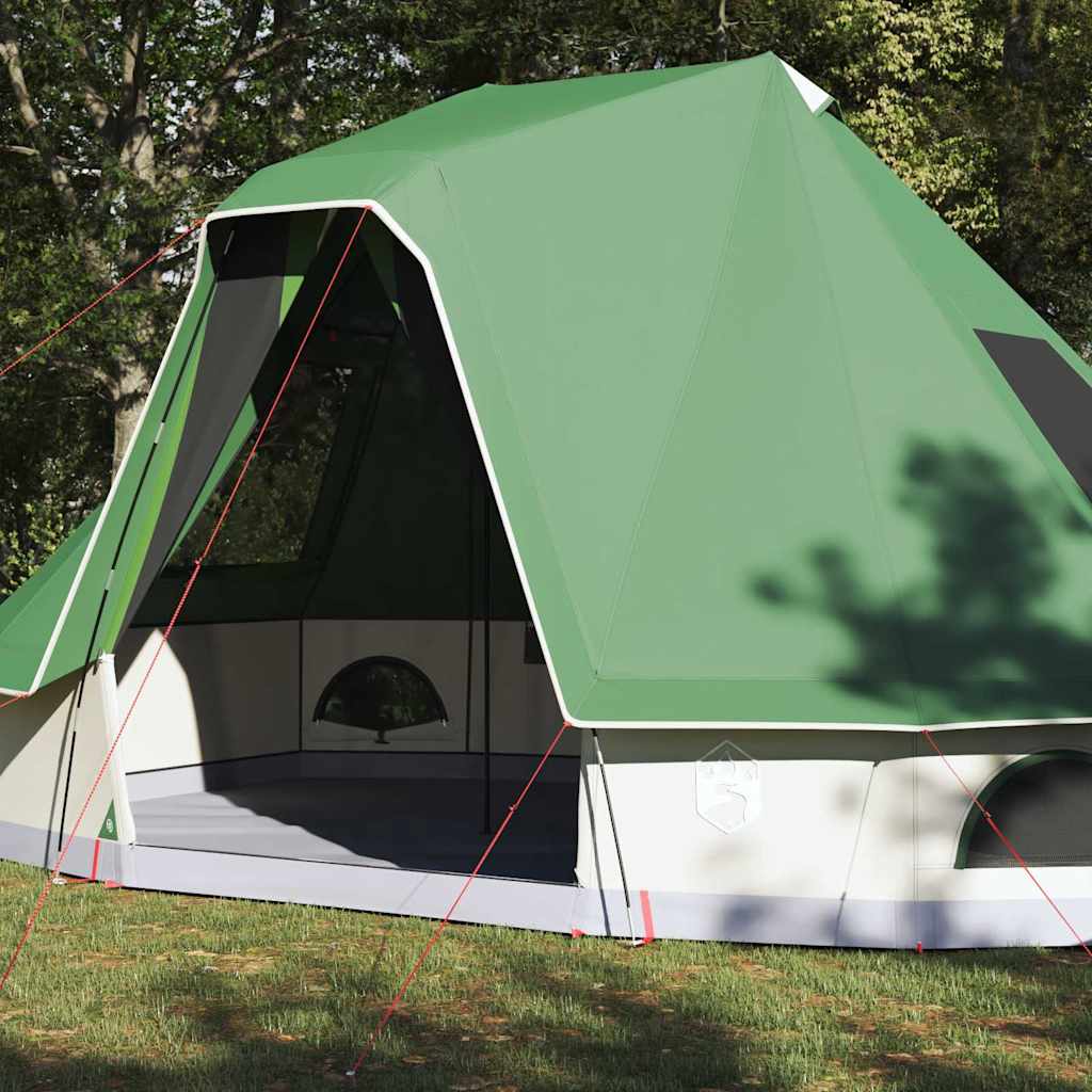 Tipi Zelt 6 Personen Grün Taft