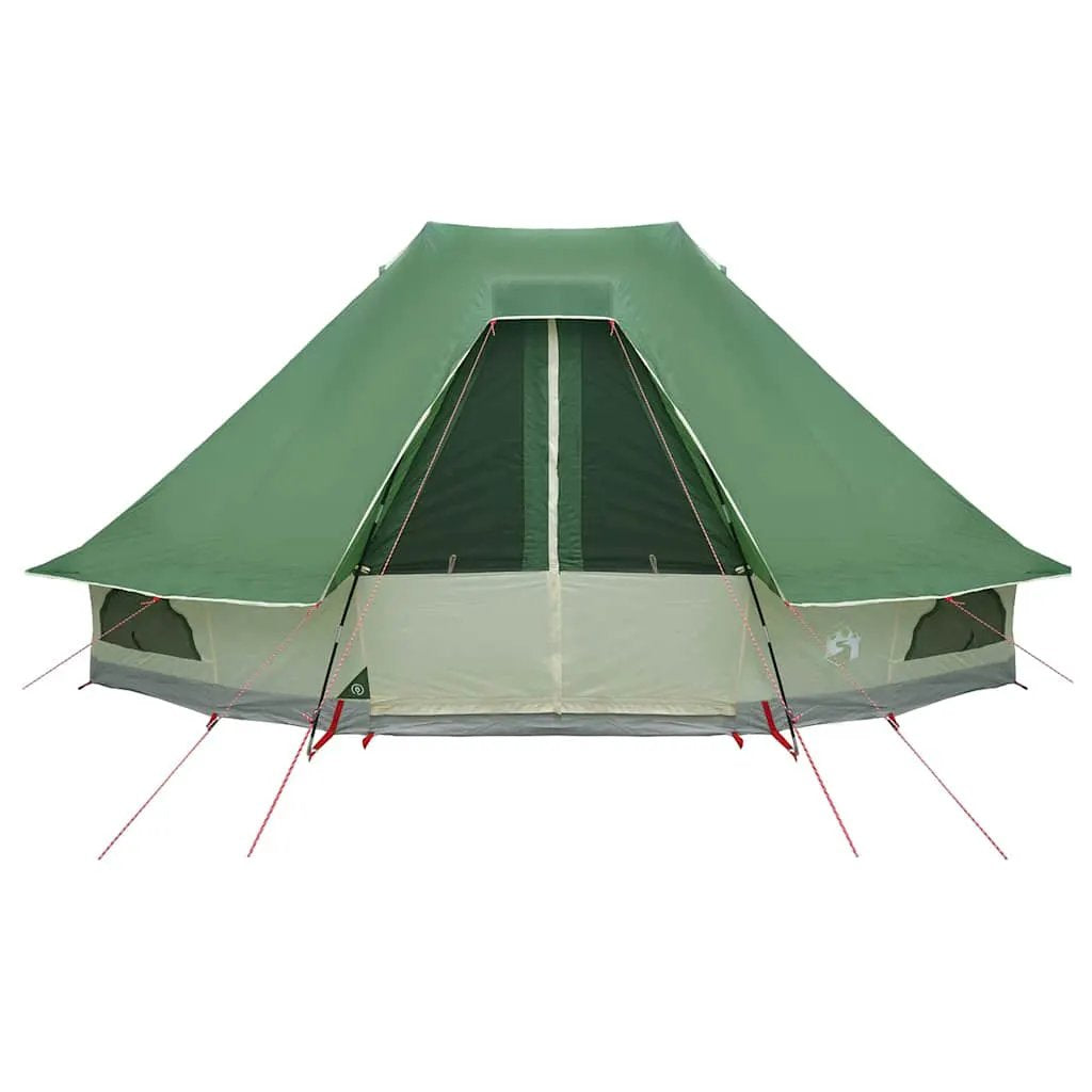 Tipi Zelt 6 Personen Grün Taft
