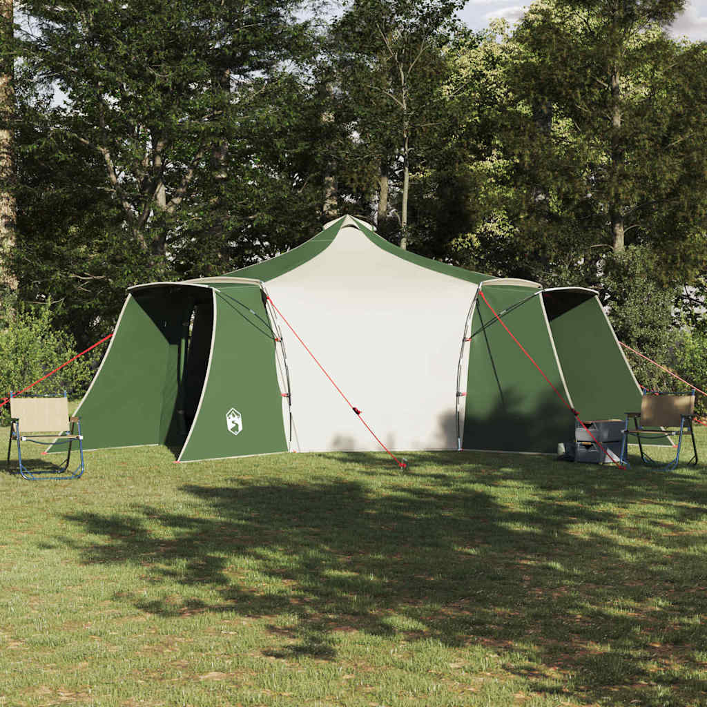 Tipi Zelt 8 Personen Grün Taft