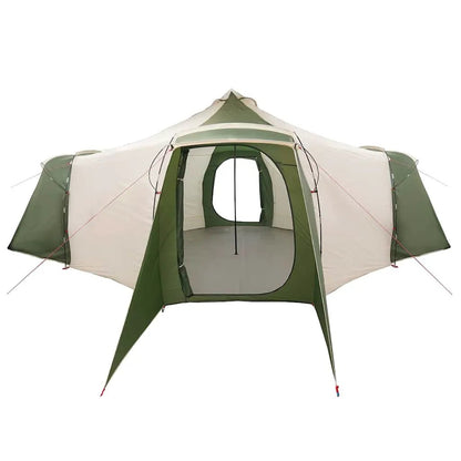 Tipi Zelt 8 Personen Grün Taft