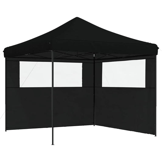 Party-Zelt Schwarz 292 x 292 x 315 cm Oxford-Stoff