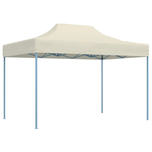 Party-Zelt 280 x 410 x 315 cm Creme Oxford-Stoff