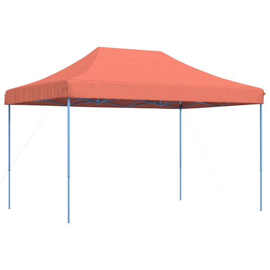 Party-Zelt 279 x 410 x 315 cm Terrakotta Oxford-Stoff