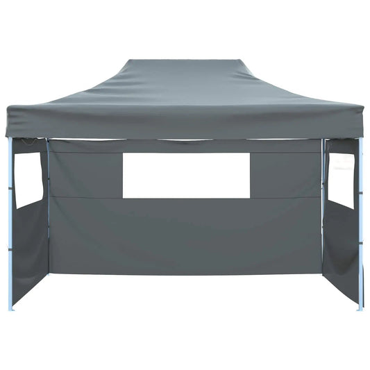 Party-Zelt 280 x 410 x 315 cm Anthrazit Oxford-Stoff