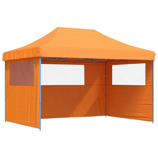 Party-Zelt 279 x 410 x 315 cm Orange Oxford-Stoff