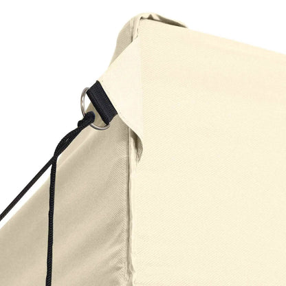 Party-Zelt 280 x 410 x 315 cm Creme Oxford-Stoff