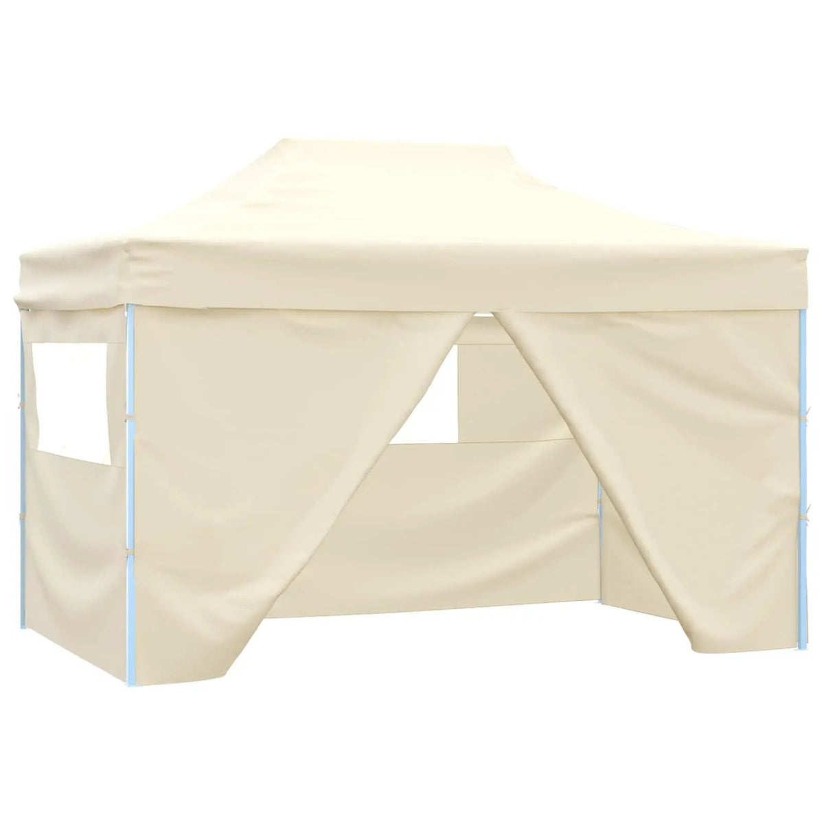 Party-Zelt 280 x 410 x 315 cm Creme Oxford-Stoff