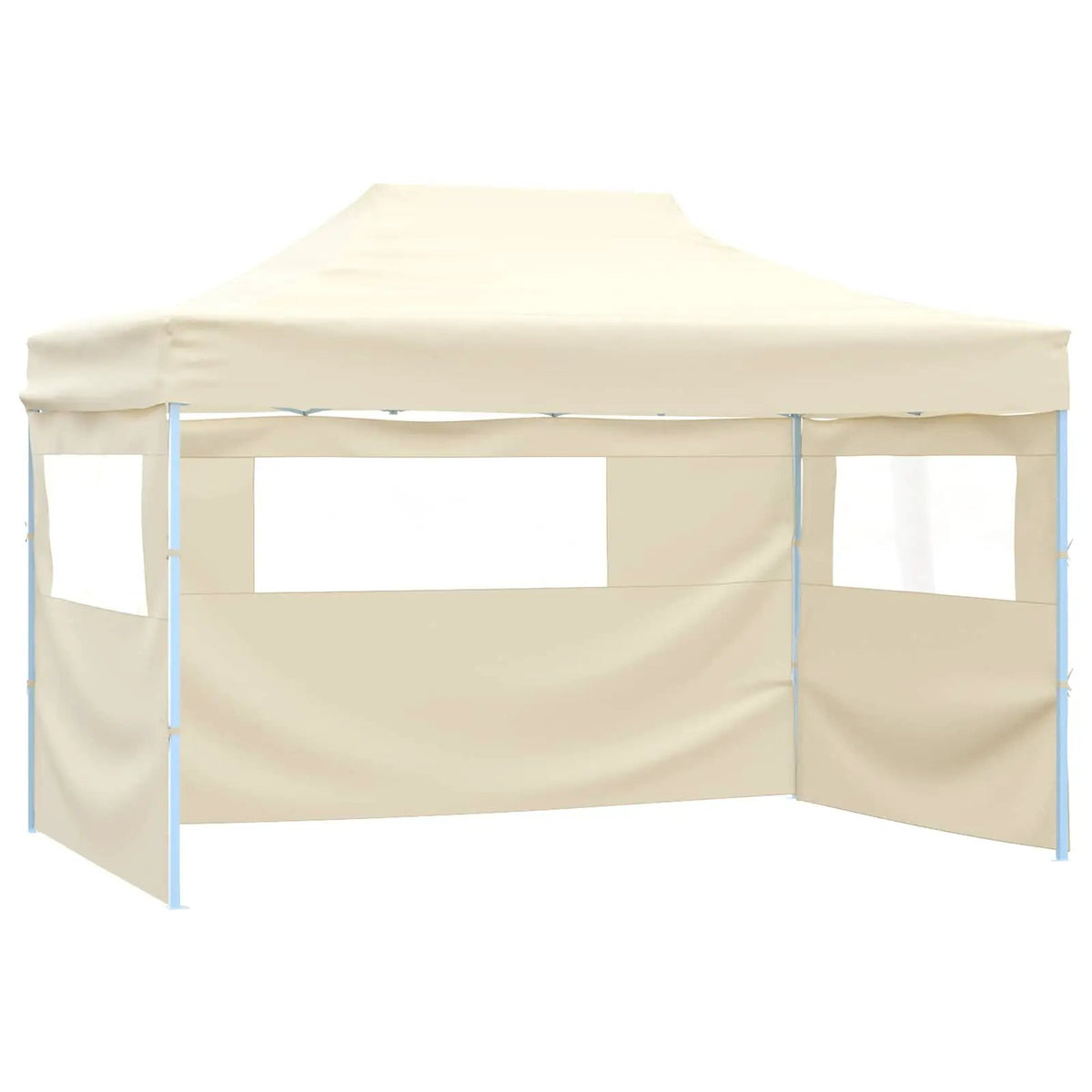 Party-Zelt 280 x 410 x 315 cm Creme Oxford-Stoff