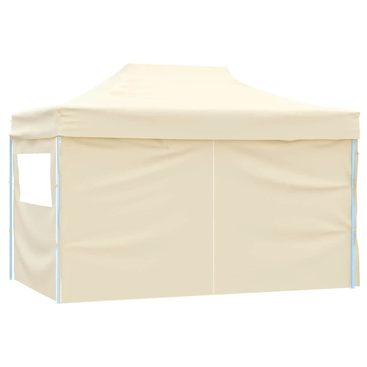 Party-Zelt 280 x 410 x 315 cm Creme Oxford-Stoff