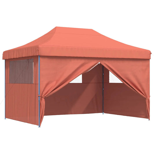 Party-Zelt 279 x 410 x 315 cm Terrakotta Oxford-Stoff