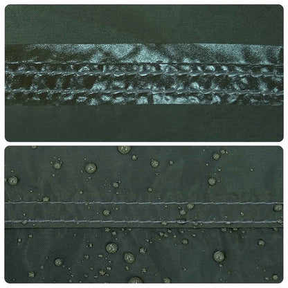 Hütten-Zelt 6 Personen Armeegrün Polyester und Stahl