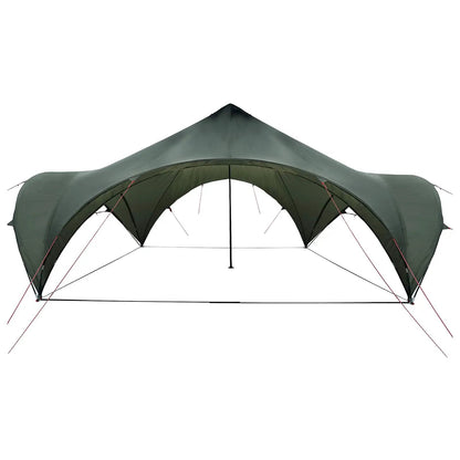 Party-Zelt Armeegrün 600 x 600 x 400 cm Polyester und Stahl