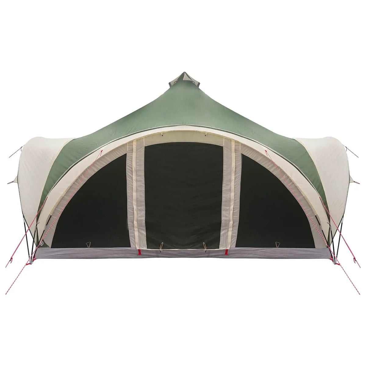 Tipi Zelt 18.0 Personen Grün Polyester und Stahl