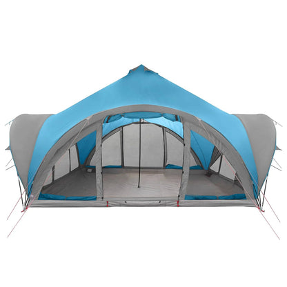 Tipi Zelt 18.0 Personen Blau Polyester und Stahl