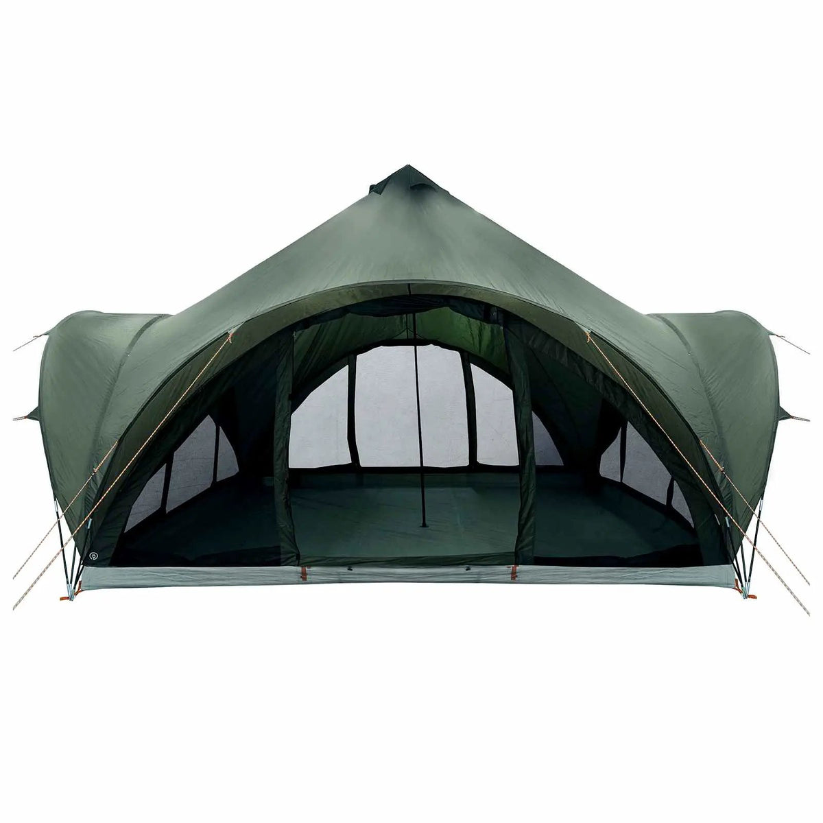 Tipi Zelt 6.0 Personen Armeegrün Polyester und Stahl