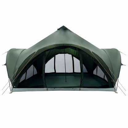 Tipi Zelt 6.0 Personen Armeegrün Polyester und Stahl