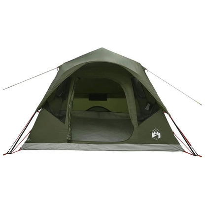 Sofort Zelt Olive Grün 305 x 275 x 190 cm Polyester und Stahl