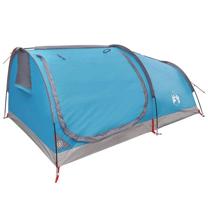 Wasserabweisendes Wandern-Zelt 2 Personen Blau