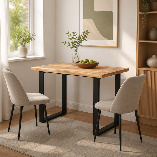 Tischplatte Rechteckig 100x70x4 cm Massivholz Akazie von vidaXL