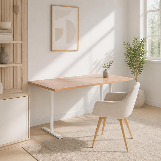 Tischplatte aus Massivholz Eiche, 100x50x2 cm, Behandelt, Baumkante – vidaXL