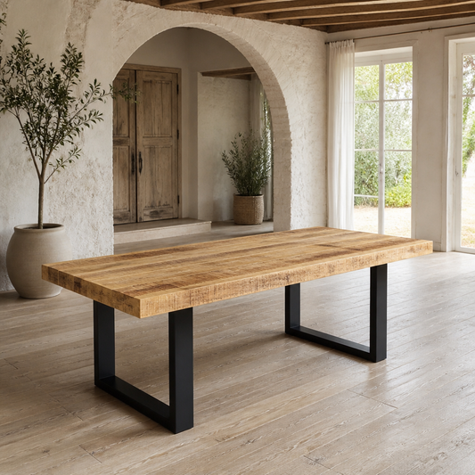 Tischplatte 160x30x2,5 cm Rechteckig aus rauem Mango Massivholz vidaXL