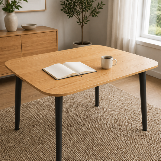 Tischplatte 80x40x2 cm Massivholz Eiche, oval – vidaXL