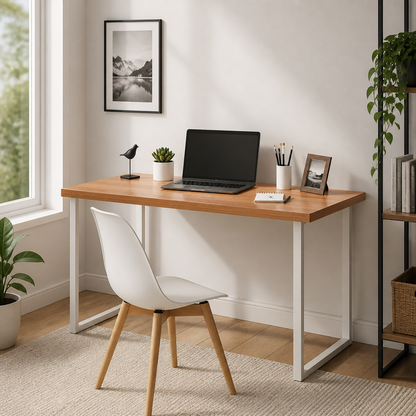 Tischplatte Hellbraun aus Massivholz Eiche, 100x40 cm, Stärke 2–4 cm, Behandelt, vidaXL